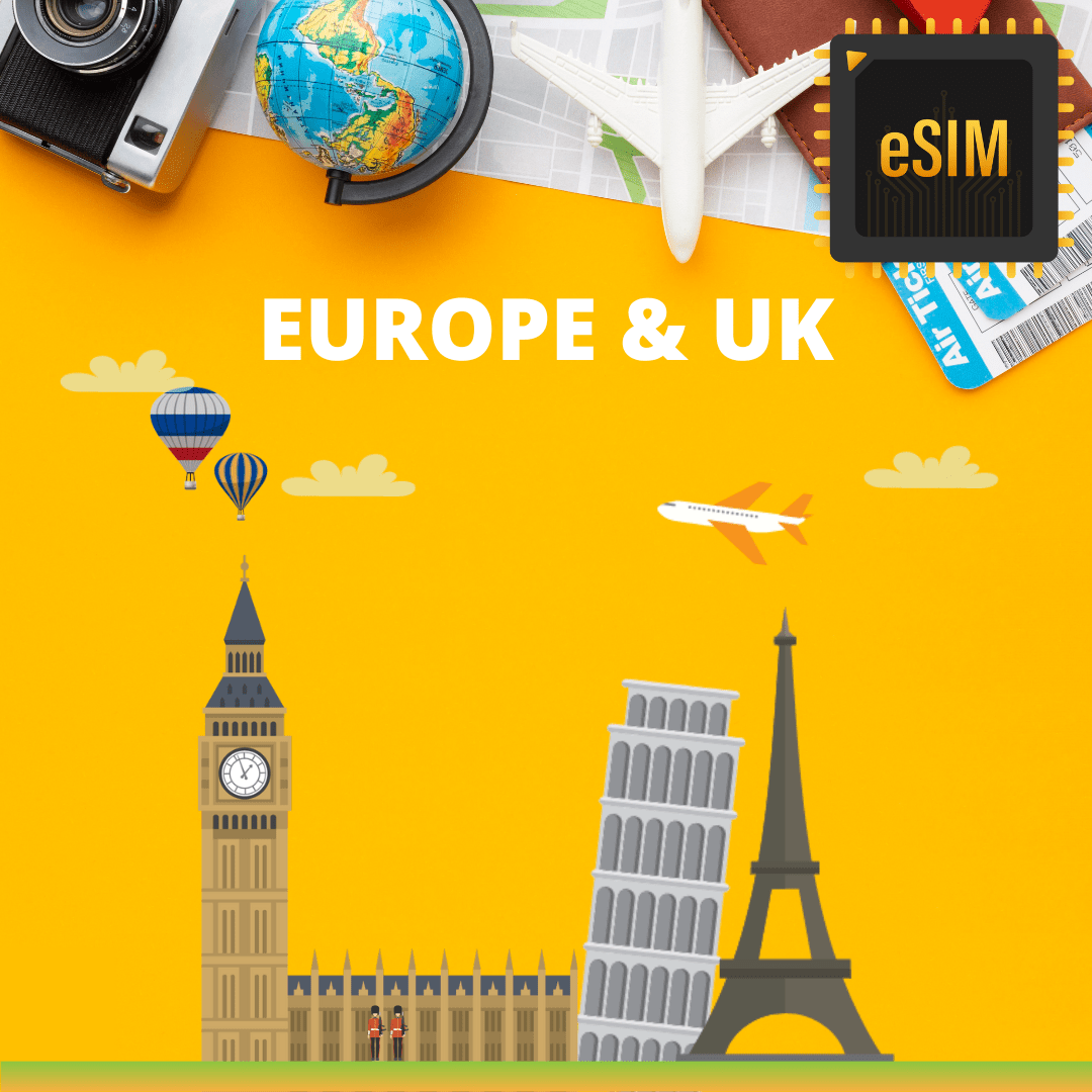 ESIM Europe UK TravelKon