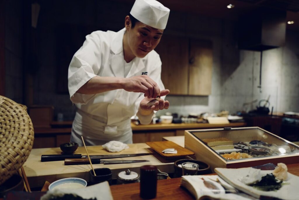 Sushi as a Japan travel food option