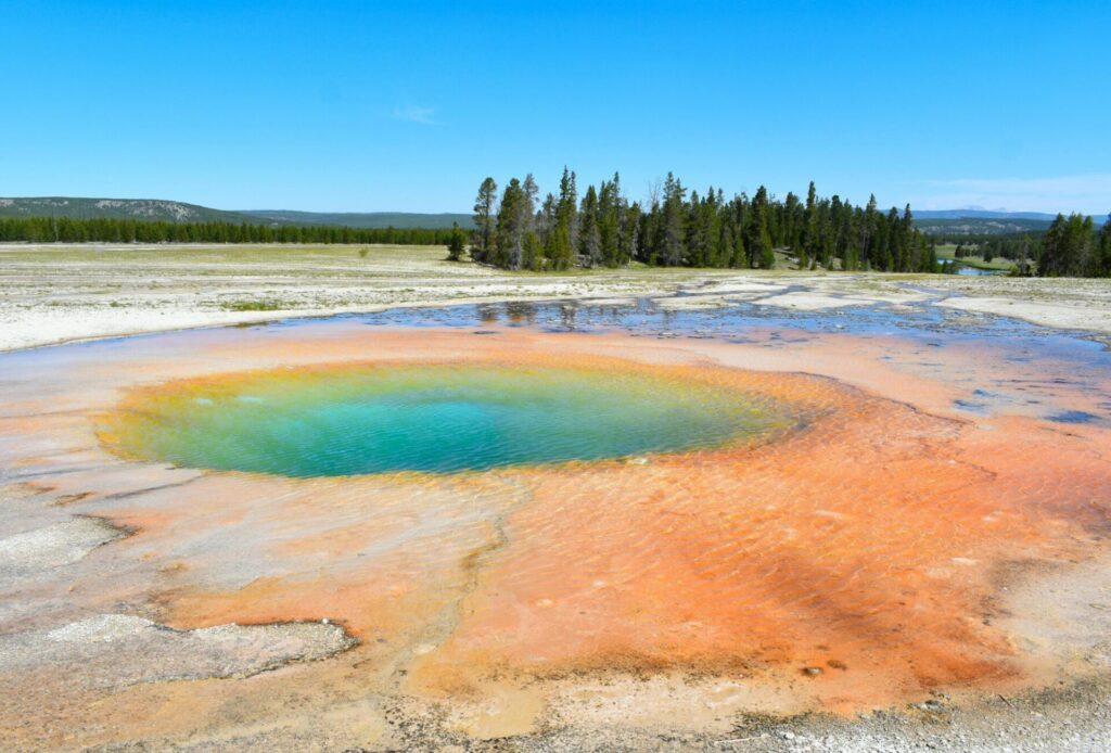 Yellowstone National Park in Wyoming