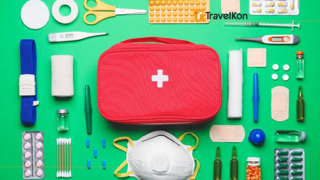 Essential medical kit for travel list