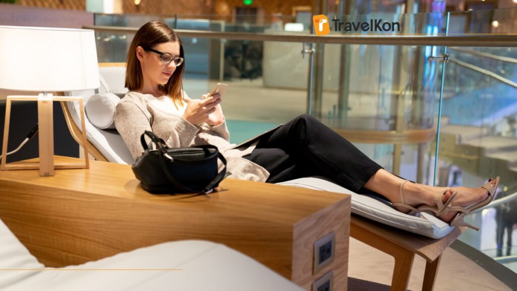 Executive travel lounge