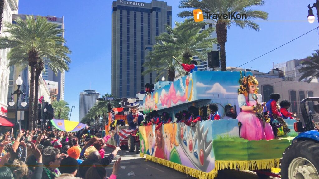 mardi grass annual event usa